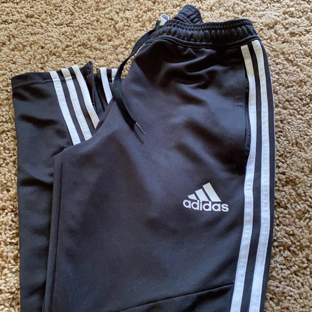 Adidas men’s XS zip ankle pants